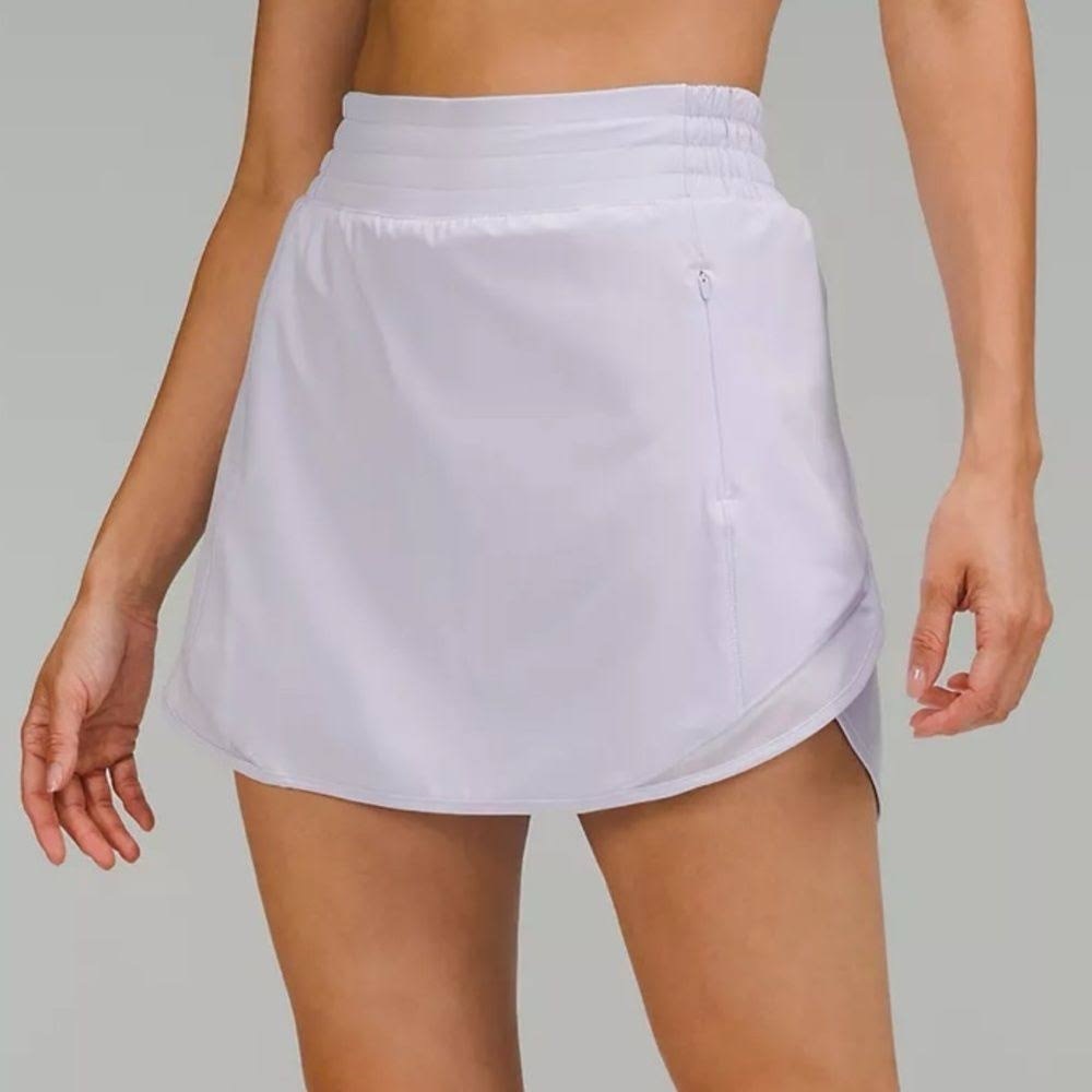 Lululemon Hotty Hot High Rise Skort Pastel Blue Size 6